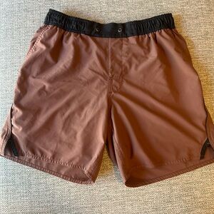 Vuori Trail Shorts Mens Size Medium Lined Stretch Active No Drawstring